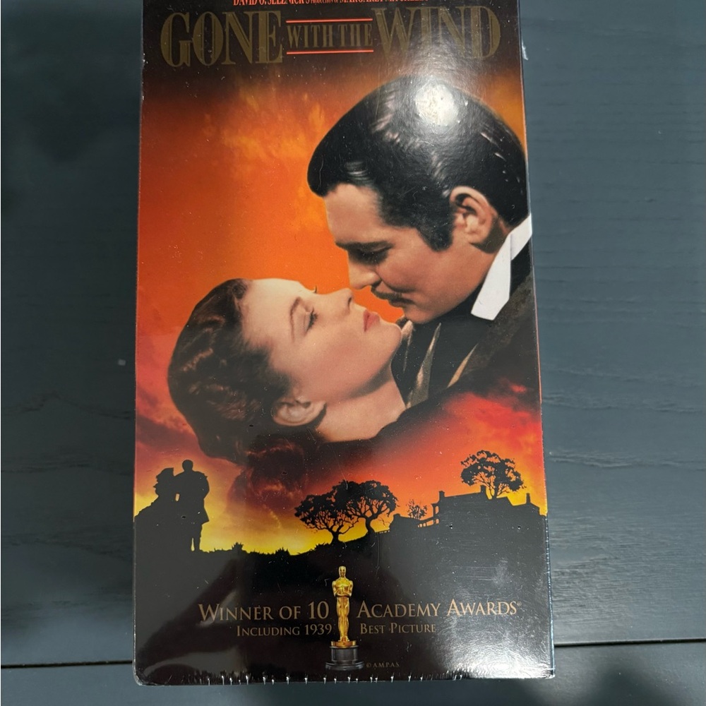 Gone with the wind brand new VHS of the vintage movie